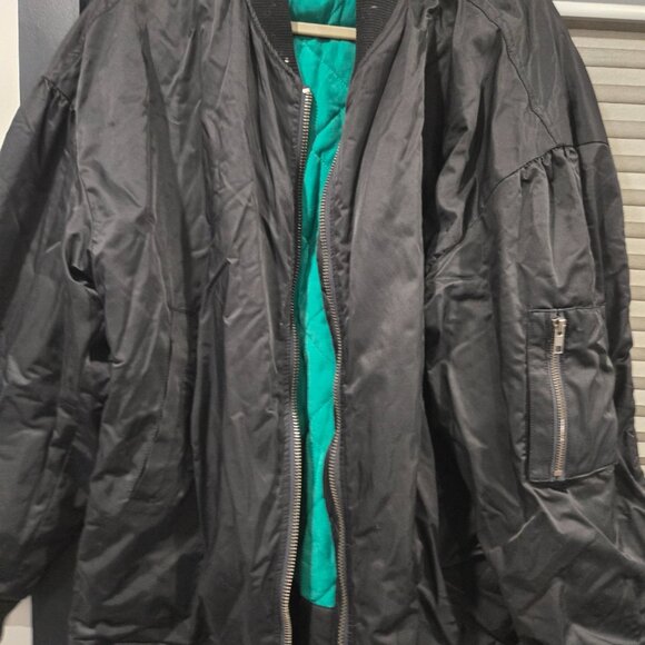 We The Free Oversized Becca Bomber Jacket - Picture 6 of 6